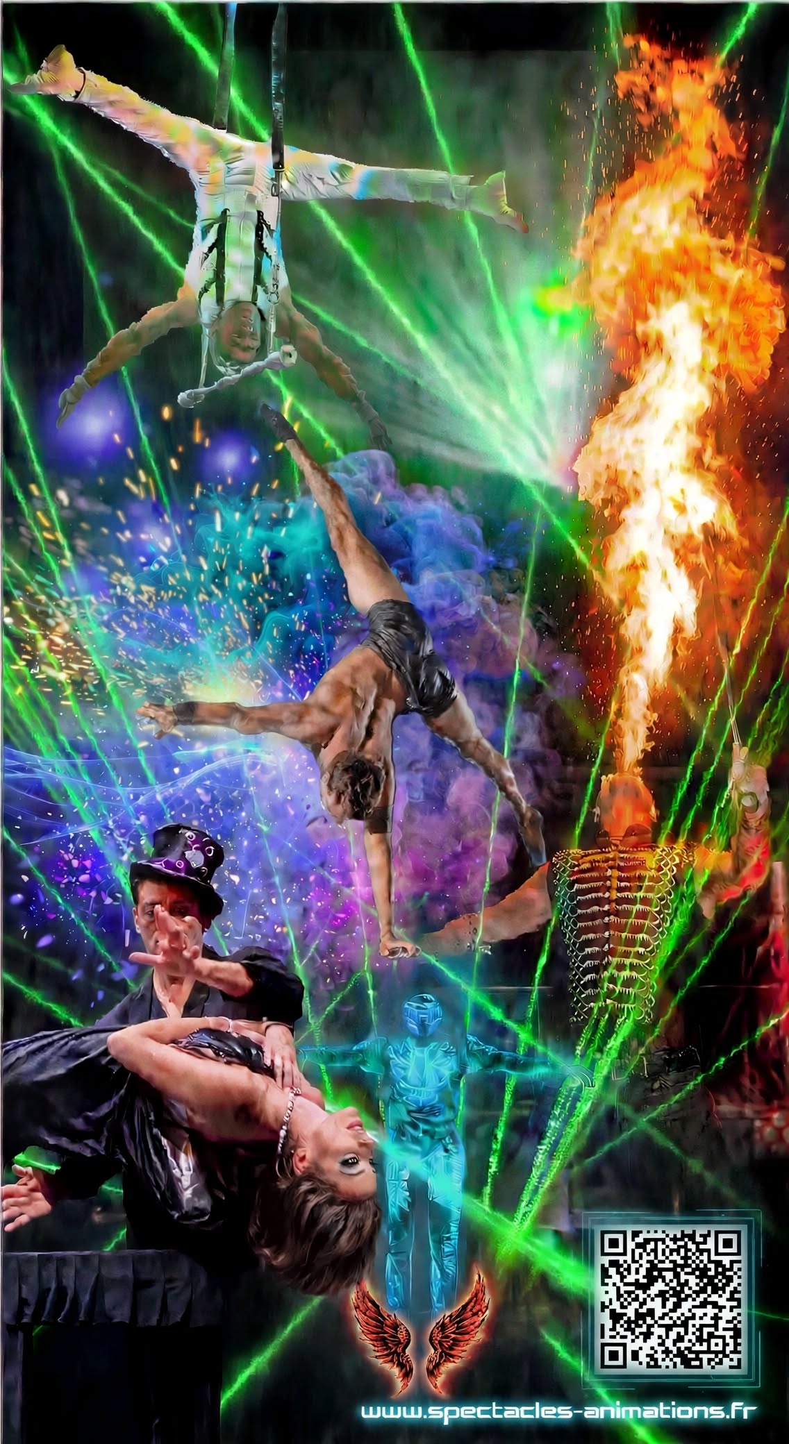 Danni Carvallo - Cirque Extrême, artiste à Toulouse